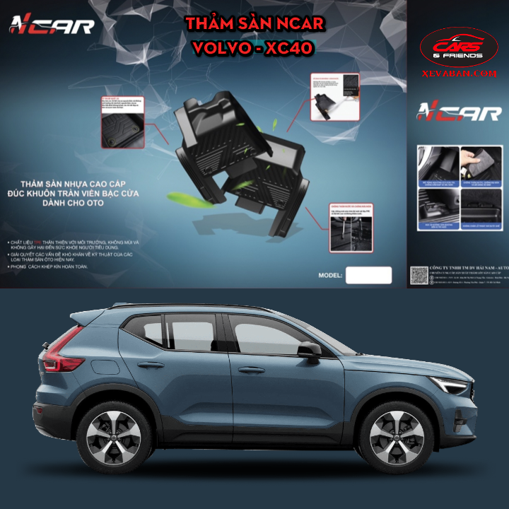 Thảm sàn Ncar cho VOLVO XC40